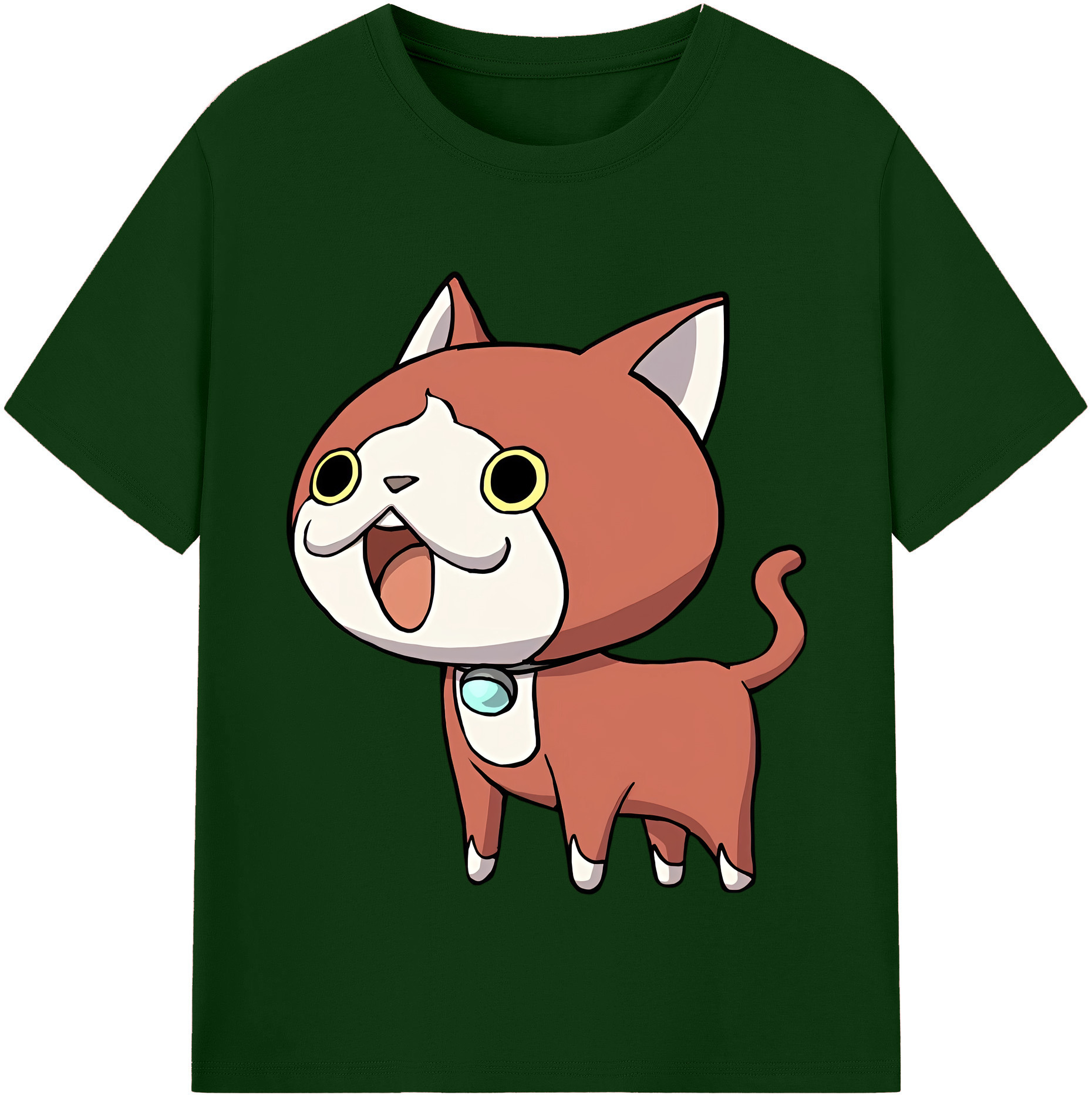 （画像用） 妖怪ウォッチ Yo-kai Watch 綿100％半袖Tシャツ（フロントプリント）